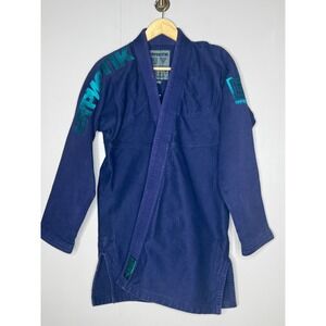Hypnotik BJJ Gi Set Purple Teal Jiu Jitsu Uniform Size A2XL Pearl Weave MMA